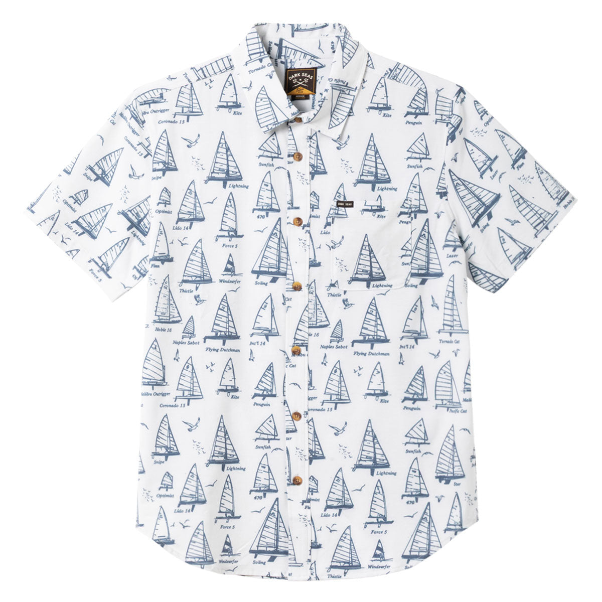Dark Seas Mainsail Shirt - White