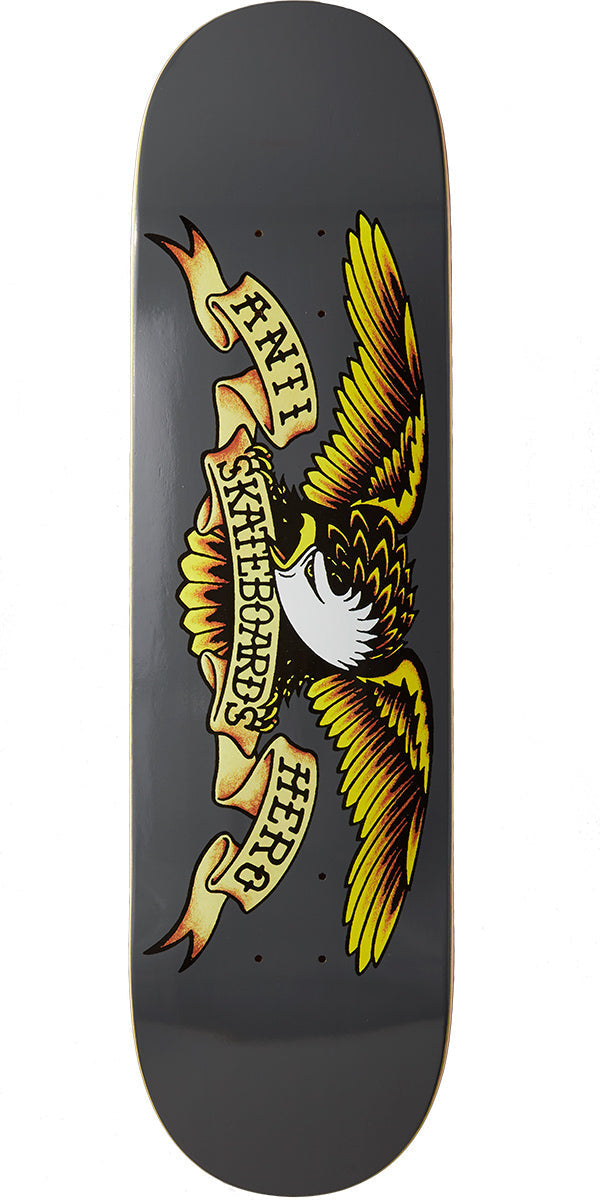 Anti-Hero Classic Eagle Skateboard Deck - Grey - 8.25"