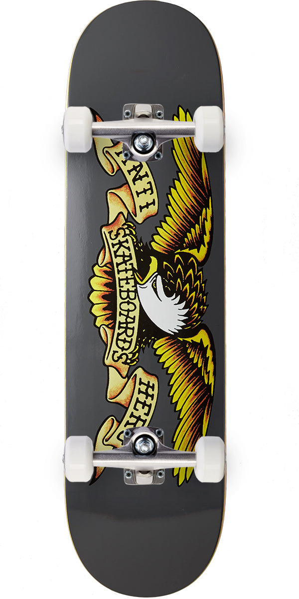 Anti-Hero Classic Eagle Skateboard Complete - Grey - 8.25"