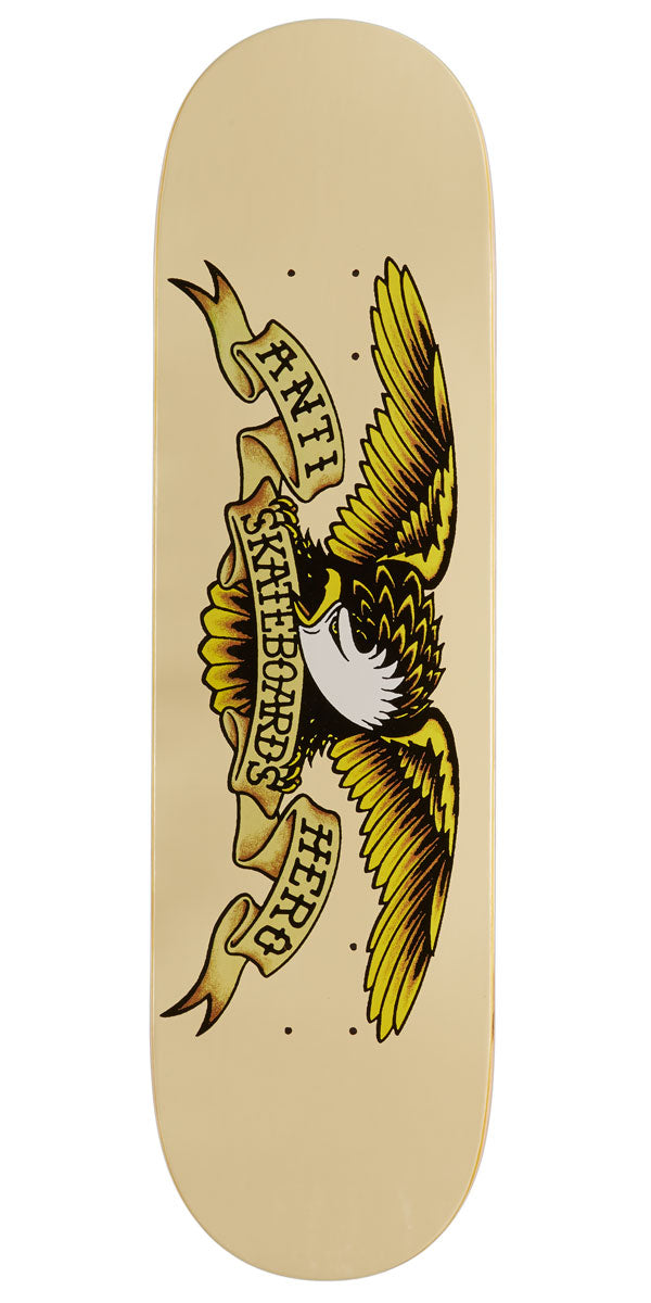 Anti-Hero Classic Eagle Skateboard Deck - Cream - 8.62"