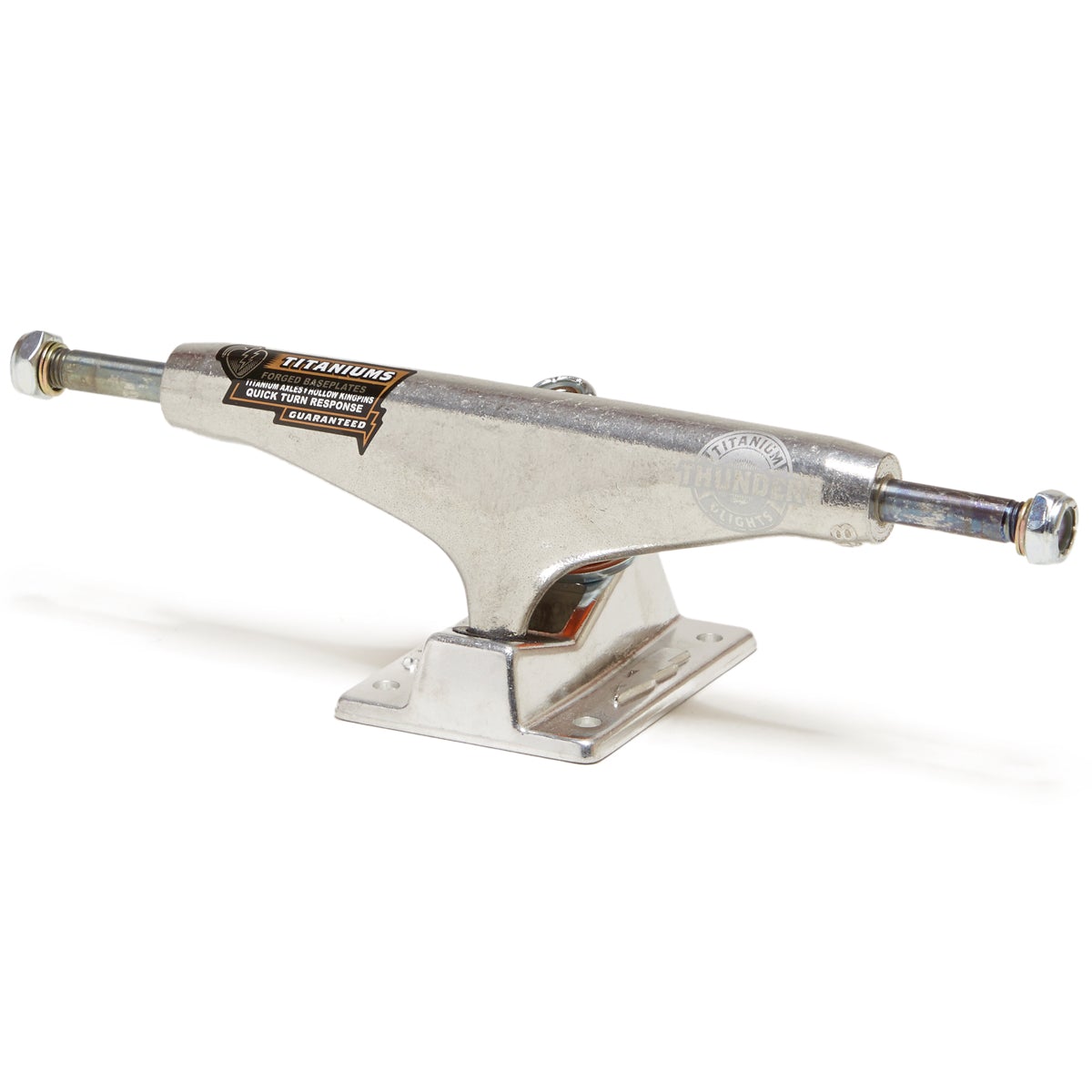 Thunder Titanium Lights 3 Skateboard Trucks - Polished - 148mm
