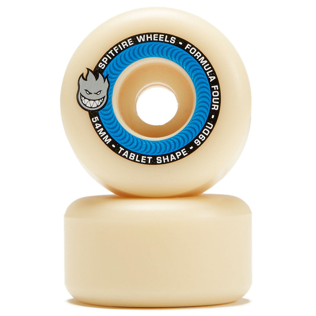 Spitfire F4 99 Tablet Skateboard Wheels - Natural - 54mm
