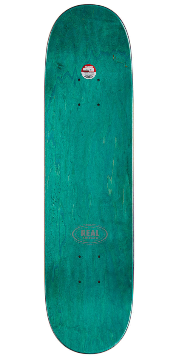 Real Team Classic Oval Skateboard Deck - Orange - 7.50"