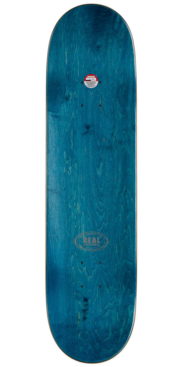 Real Team Classic Oval Skateboard Deck - Red - 8.12"