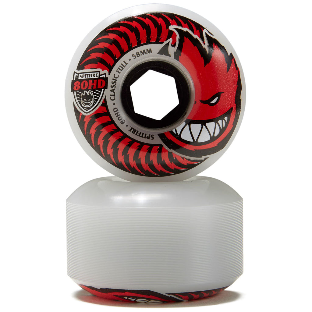Spitfire 80hd Classic Full Skateboard Wheels - Natural - 58mm