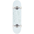 Krooked Eyes Skateboard Complete - White - 8.06"
