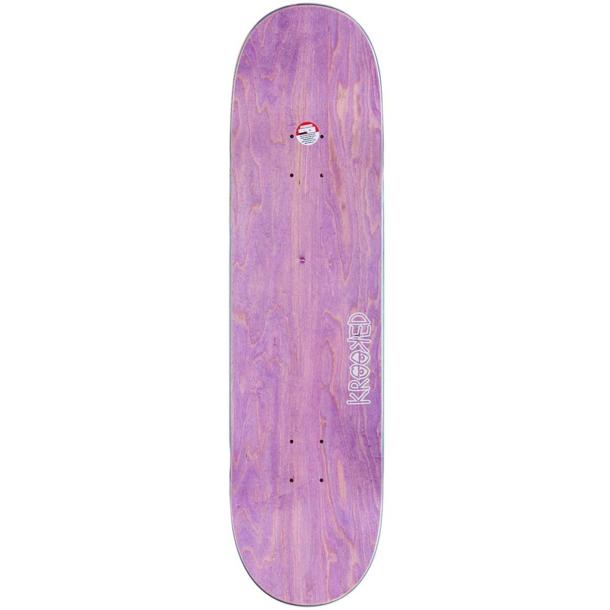 Krooked Eyes Easy Rider Skateboard Deck - Green - 8.25"