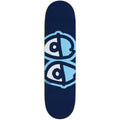 Krooked Eyes Easy Rider Skateboard Deck - Blue - 8.38"