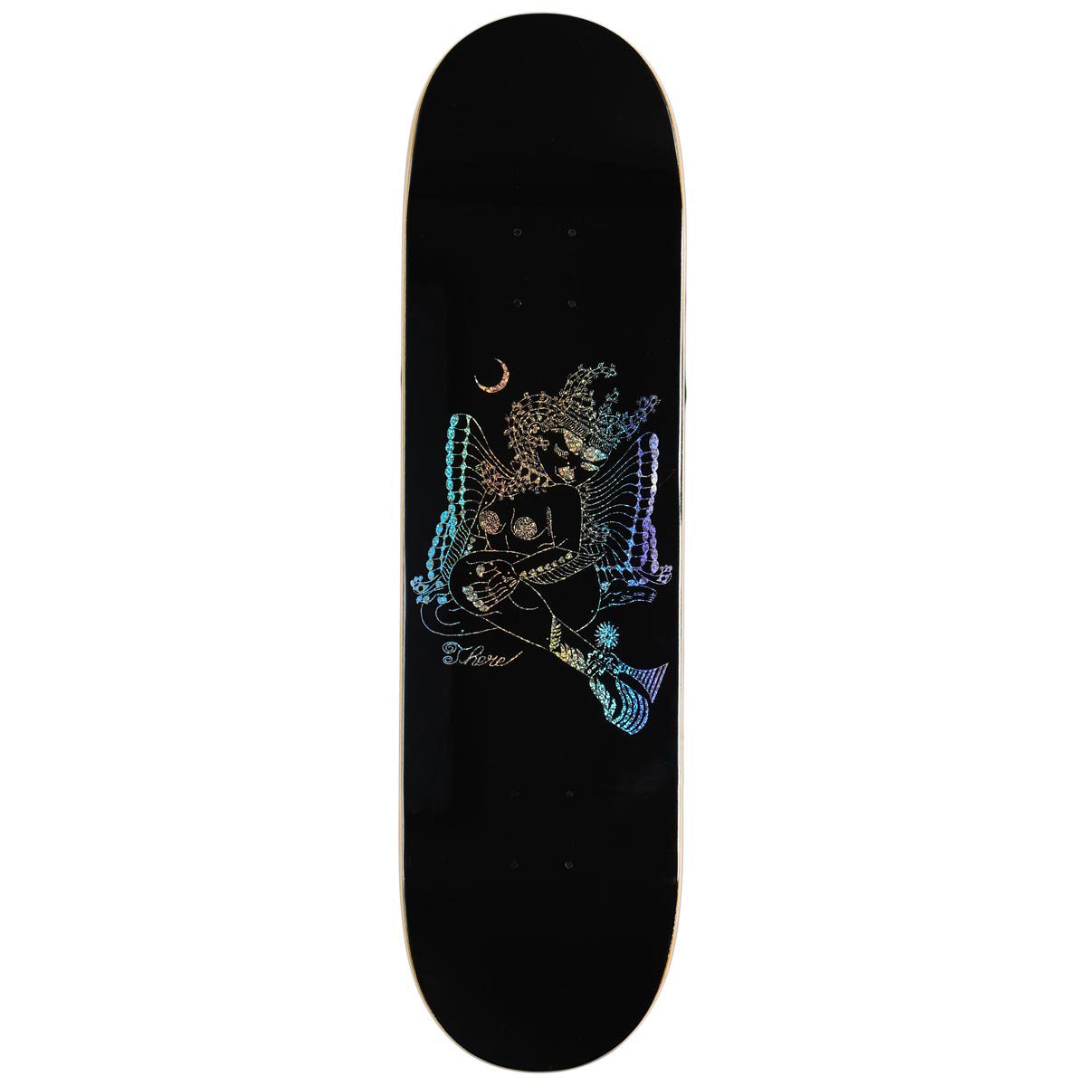 There Midnight Xxx Skateboard Deck - Black - 8.38"