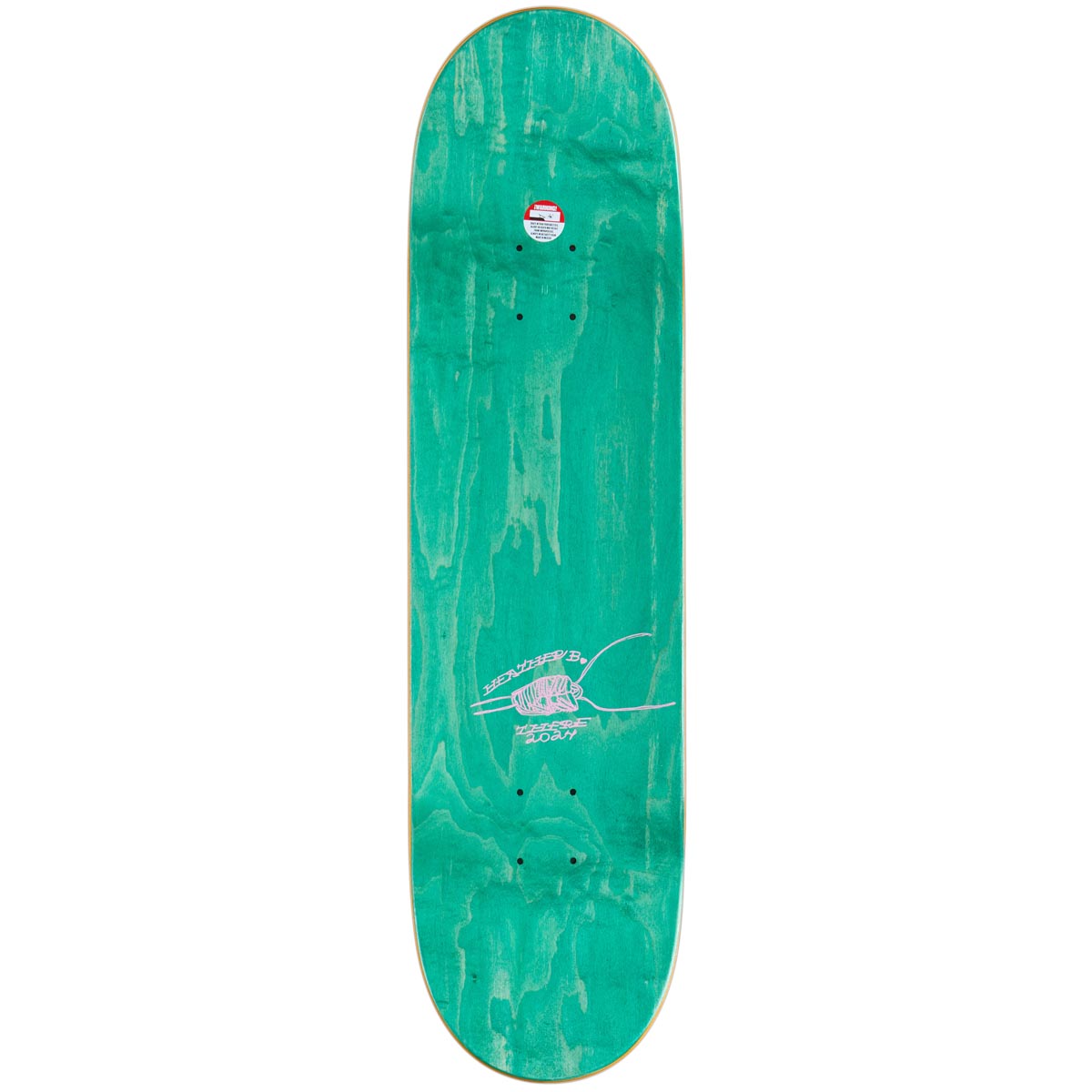 There Midnight Xxx Skateboard Deck - Black - 8.38"