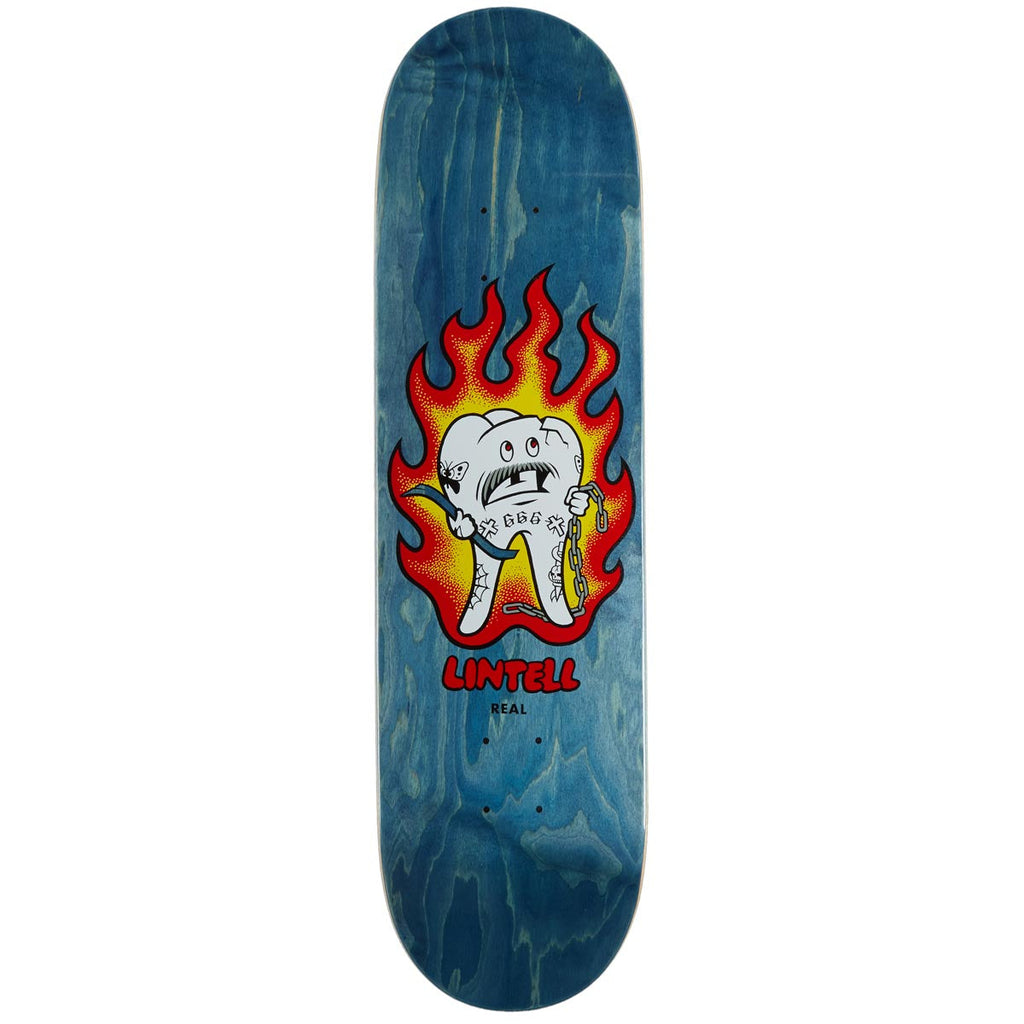 Real Lintell Mascot Skateboard Deck - 8.50"