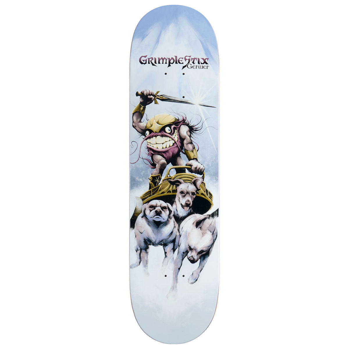 Anti-Hero Grimplestix Barbarians Gerwer Skateboard Deck - 8.28"