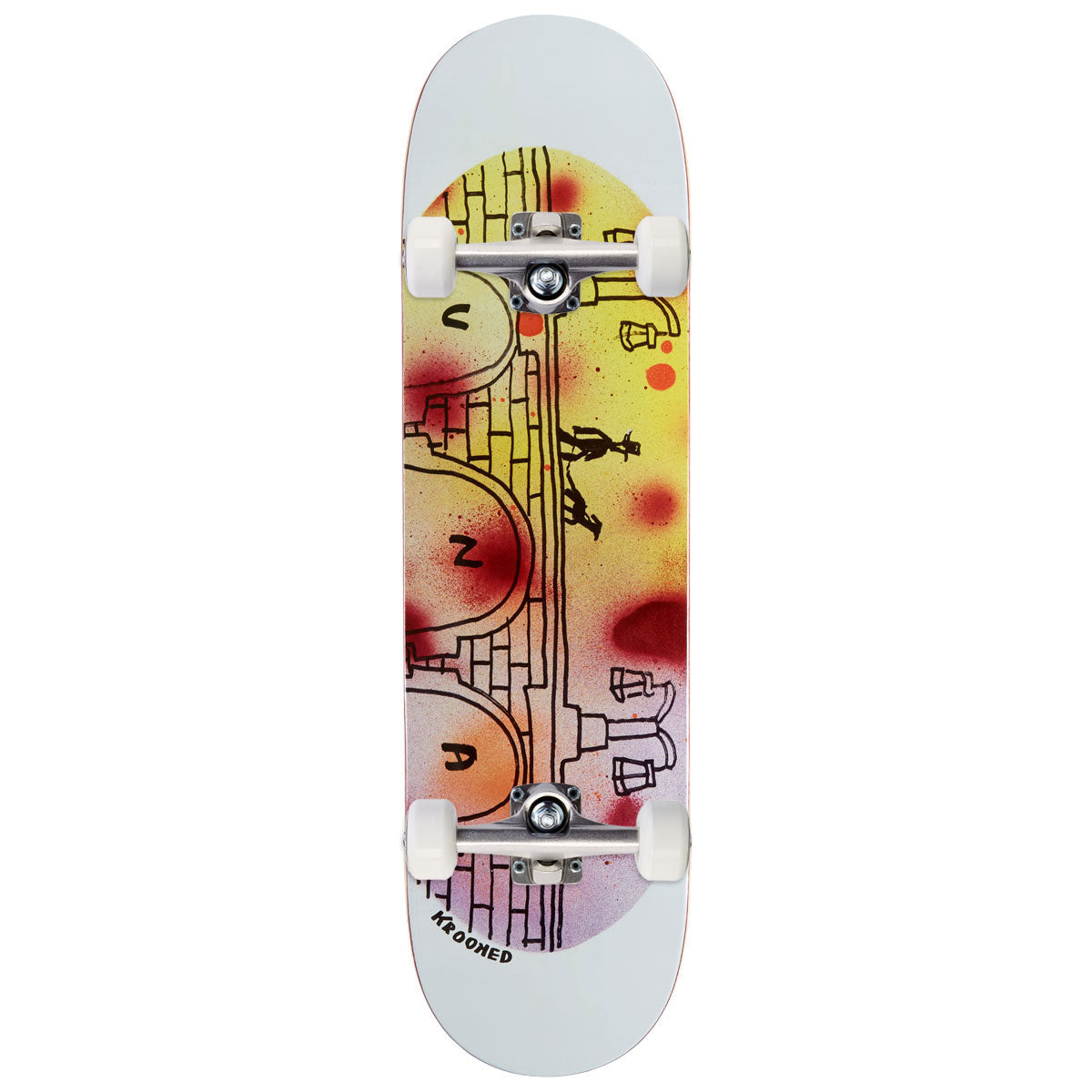 Krooked Una's Bridge Skateboard Complete - 8.50"
