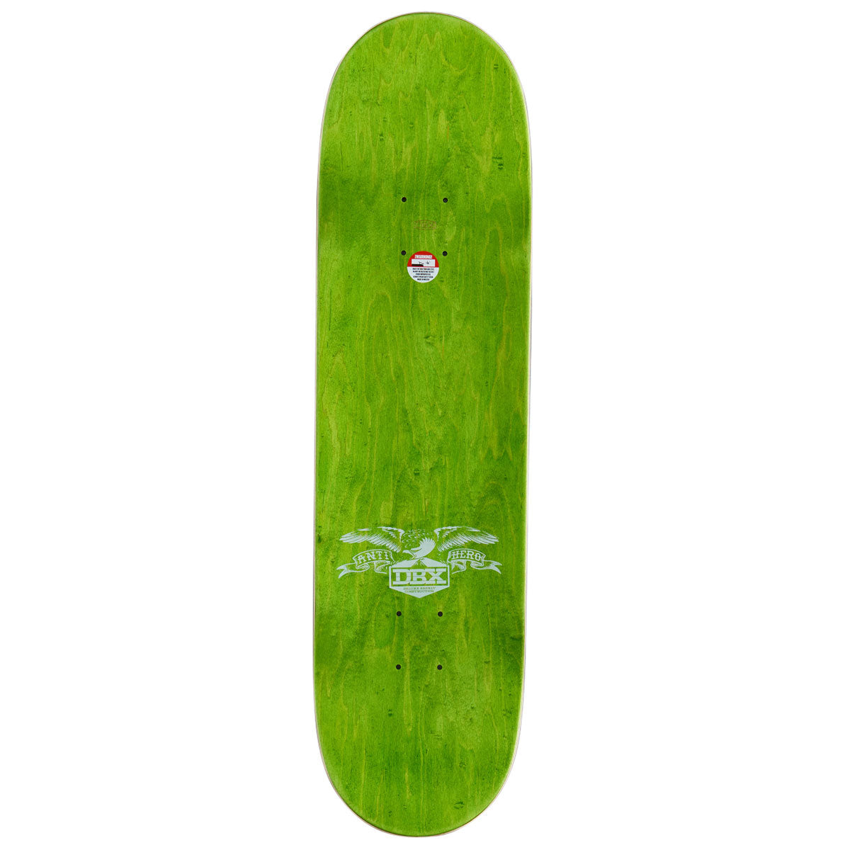 Anti-Hero DBX Team Classic Eagle Skateboard Deck - Black - 8.50"