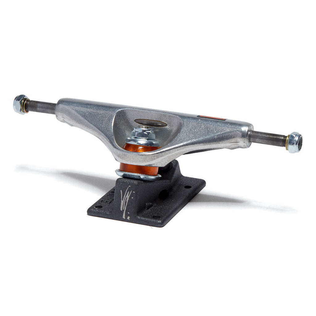 Venture Vitoria Mendonca V-Hollow Skateboard Trucks - Polished/Grey - 5.2 Hi