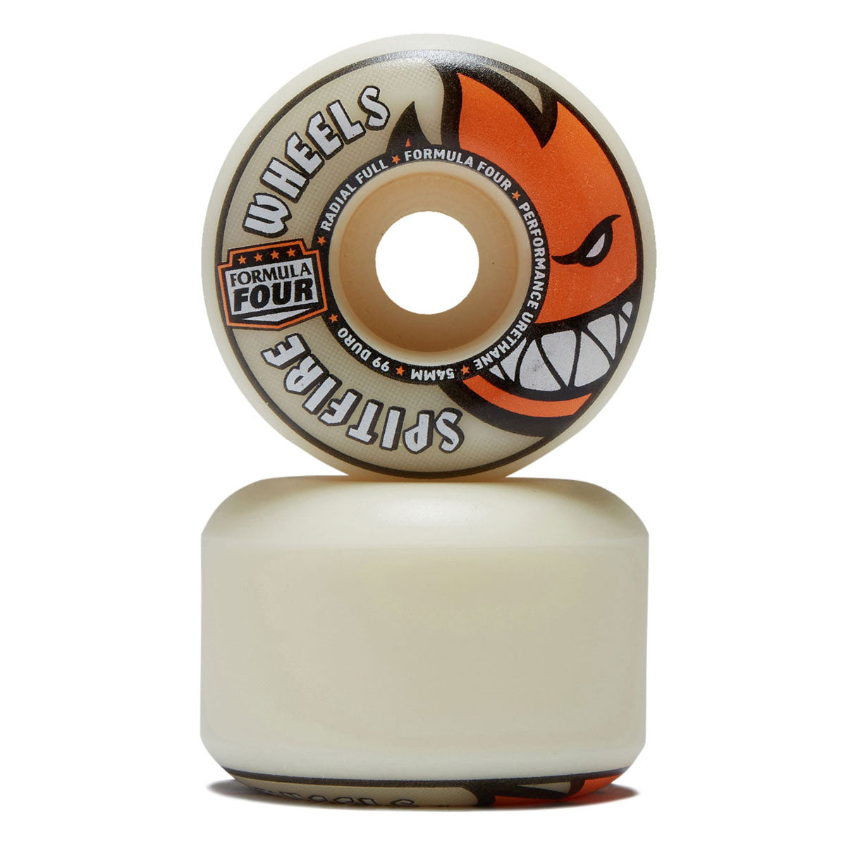 Spitfire F4 99d Radial Full Skateboard Wheels - Natural - 54mm