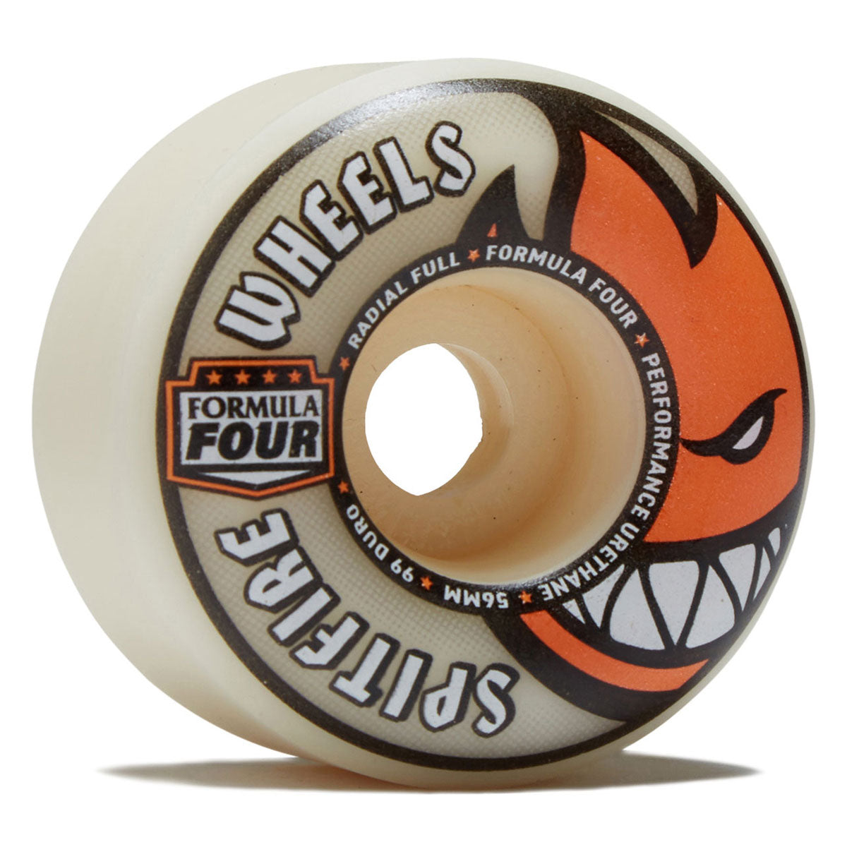 Spitfire F4 99d Radial Full Skateboard Wheels - Natural - 56mm