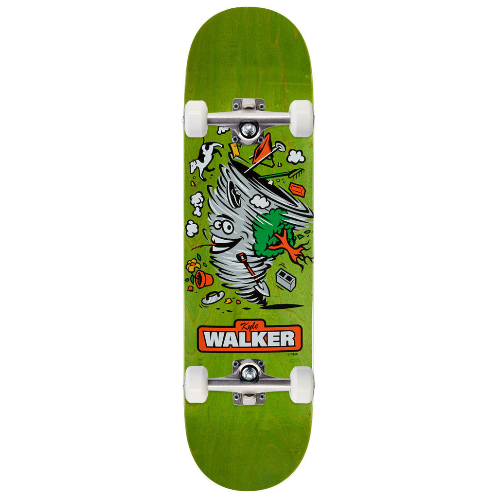 Real Kyle Mascot Easy Rider Skateboard Complete - Green - 8.25"