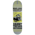 Anti-Hero Grant Makalassi Construction Re-color DBX Skateboard Deck - Silver - 8.50"