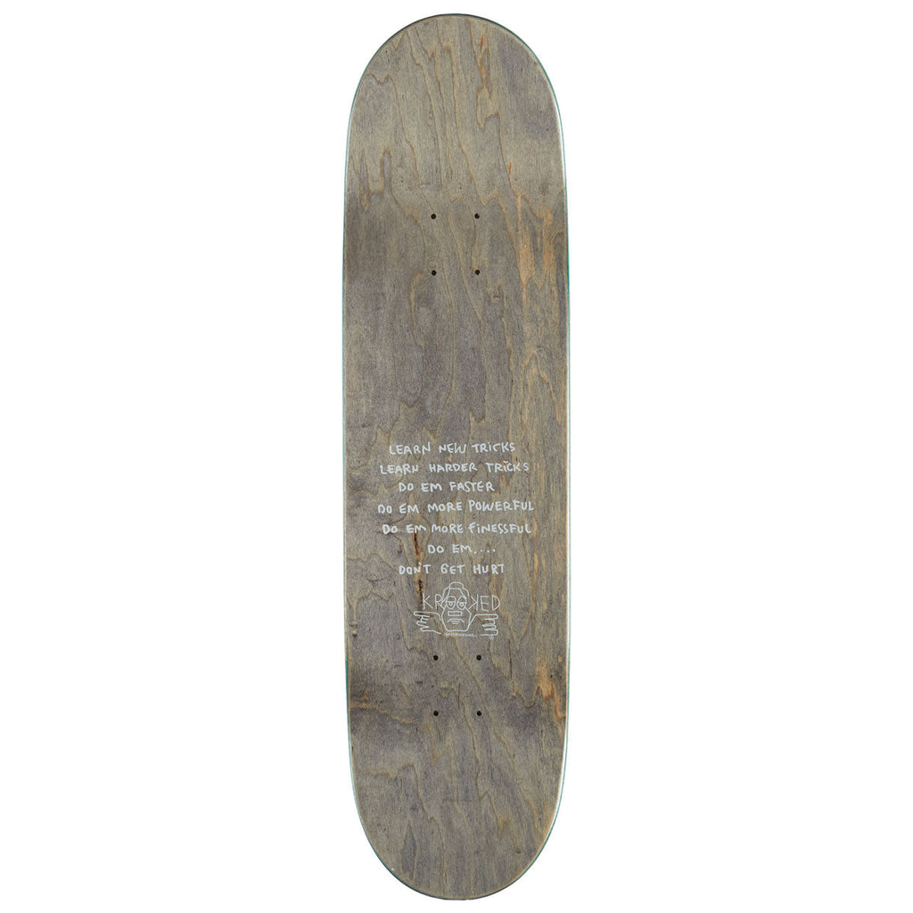 Krooked Wilson Three Star Skateboard Deck - 8.50"