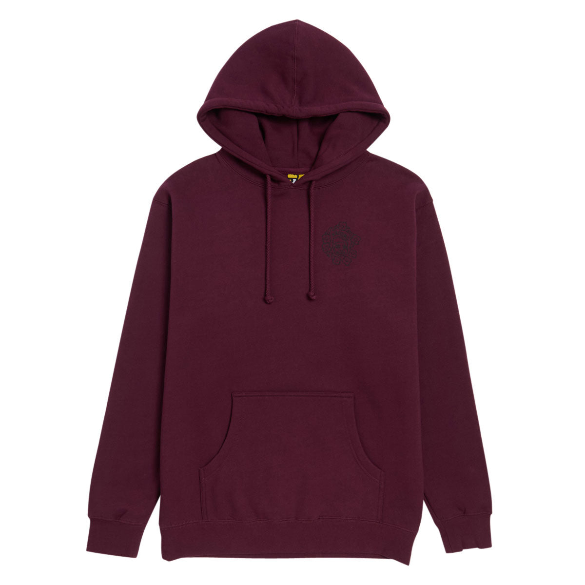 Krooked MG Hoodie - Maroon/Black/Multi Color