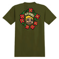 Krooked MG T-Shirt - Military Green/Black/Multi Color