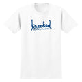 Krooked Skript T-Shirt - White/Blue