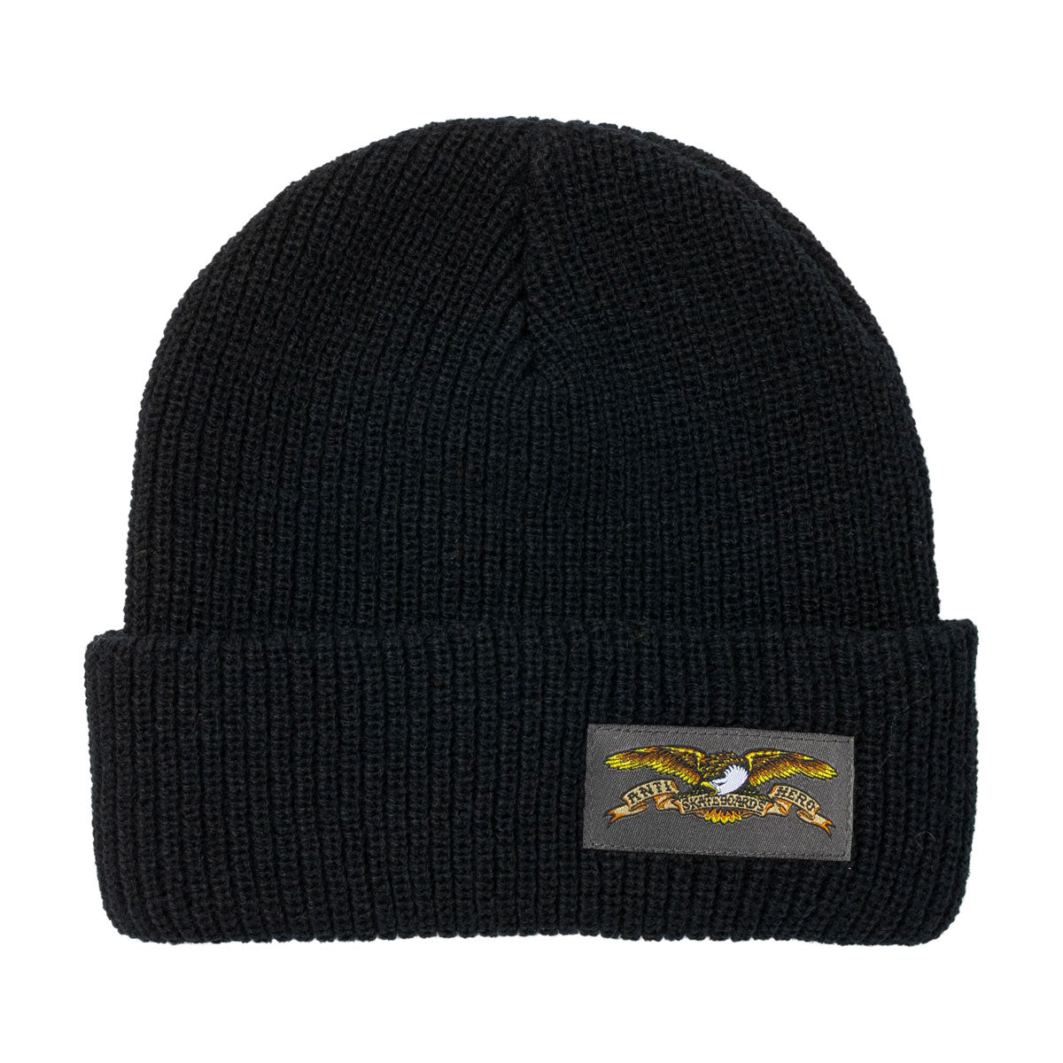 Anti-Hero Full Eagle Label Beanie - Black/Grey