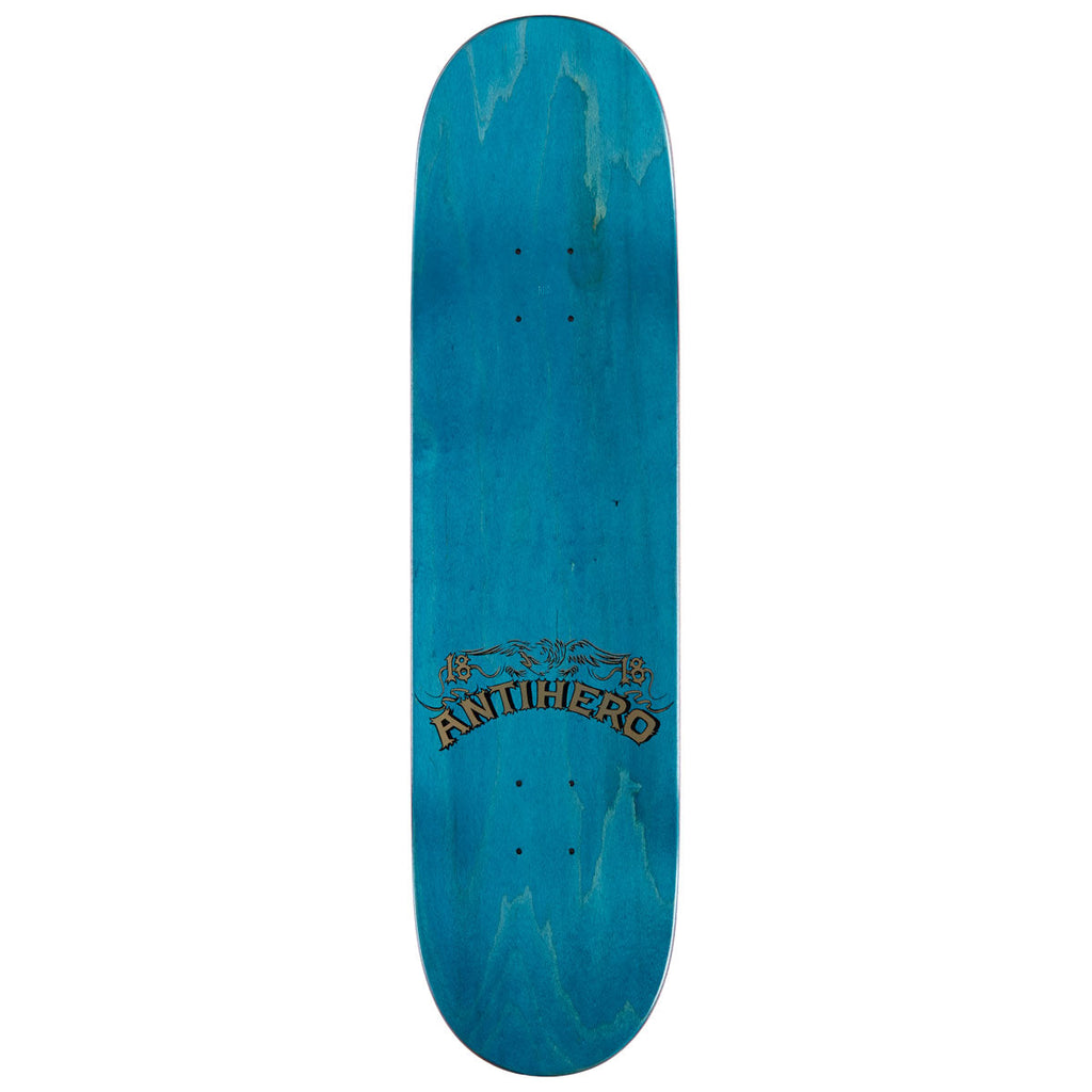 Anti-Hero Kanfoush Customs Skateboard Deck - Black - 8.25"