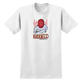 Krooked Fire Mask T-Shirt - White