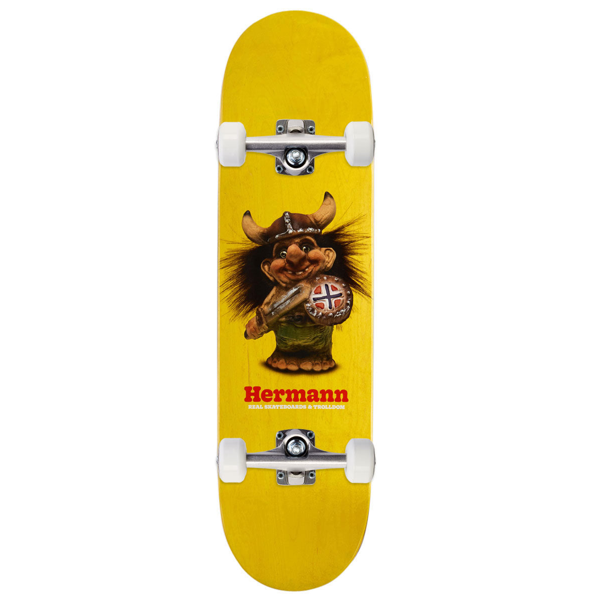 Real Hermann Trolldom Skateboard Complete - 8.50"