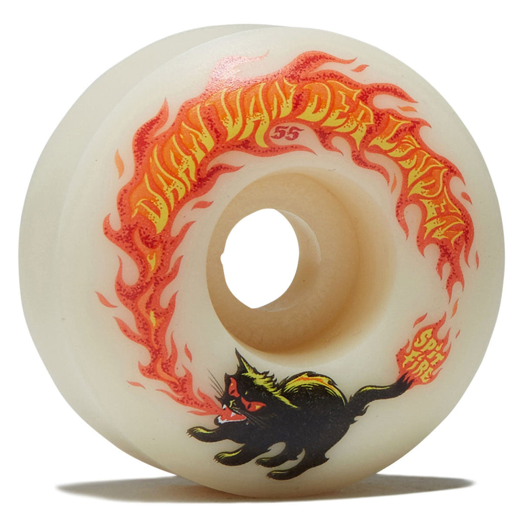 Spitfire Daan Pyrocat F4 99 Classic Skateboard Wheels - Natural - 55mm