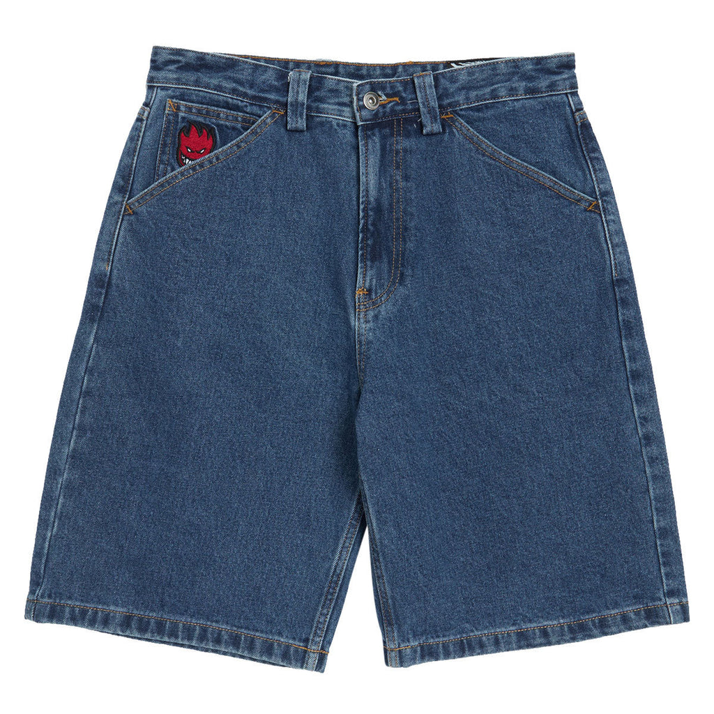 Spitfire Bighead Fill Denim Shorts - Medium Stone Wash