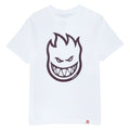 Spitfire Bighead T-Shirt - White/Dark Red