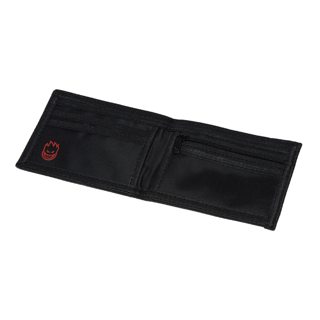 Spitfire Classic Wing Bi-Fold Wallet - Black
