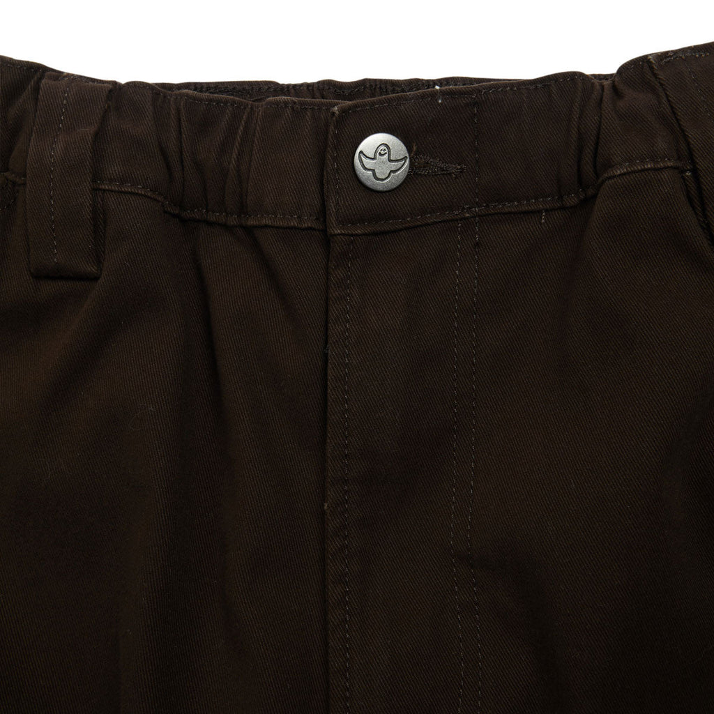 Krooked Eyes Twill Shorts - Brown
