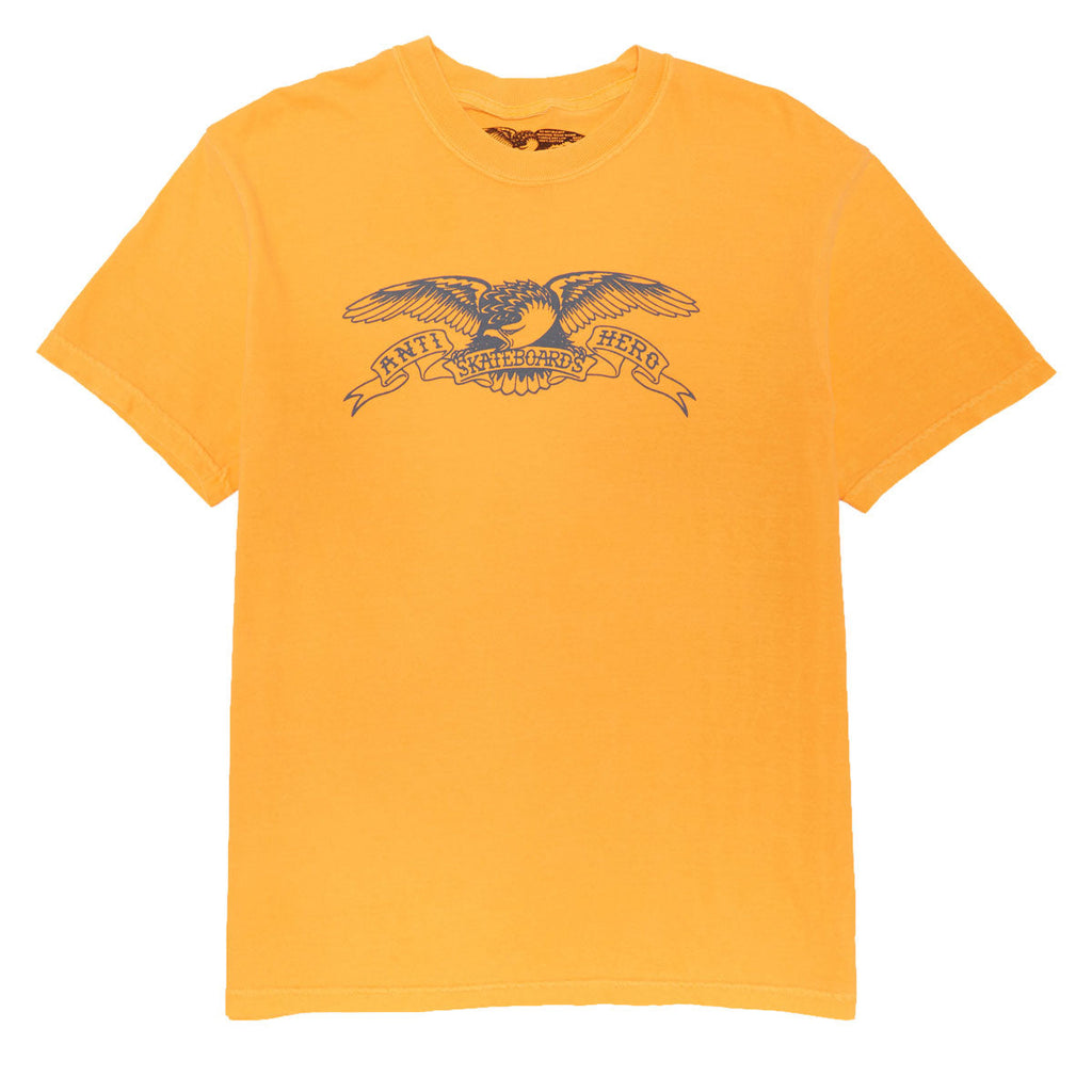 Anti-Hero Basic Eagle T-Shirt - Bright Orange/Grey