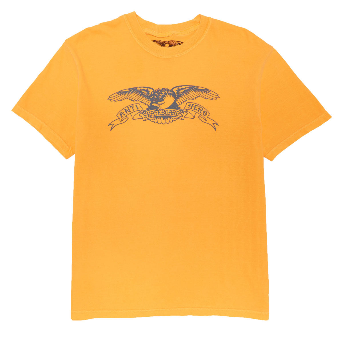 Anti-Hero Basic Eagle T-Shirt - Bright Orange/Grey