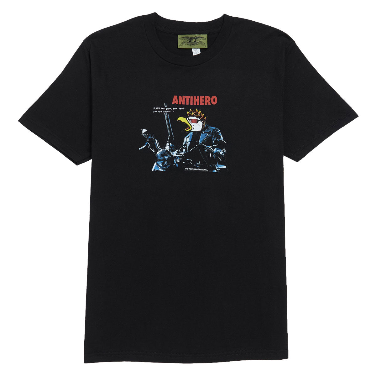 Anti-Hero Eaglenator T-Shirt - Black/Multi Color