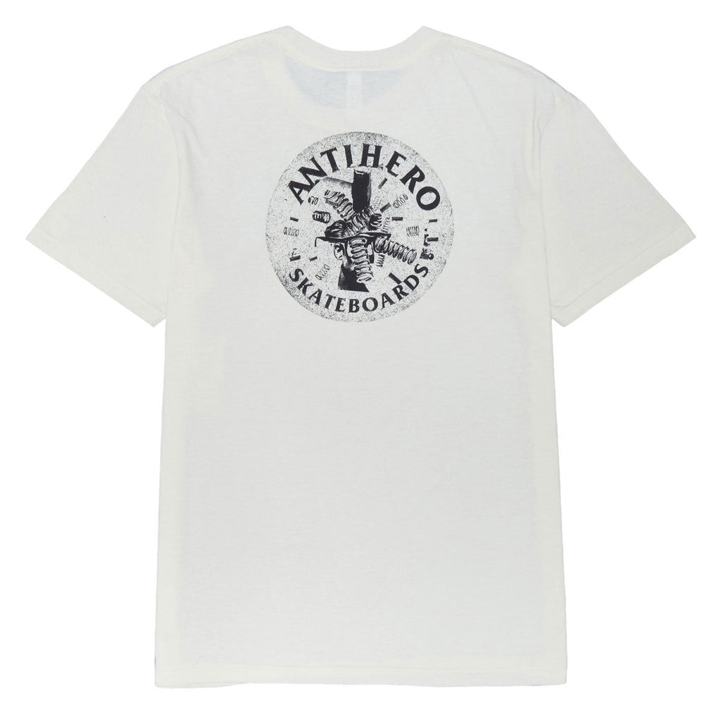 Anti-Hero Engineering T-Shirt - Heather Cream/Black