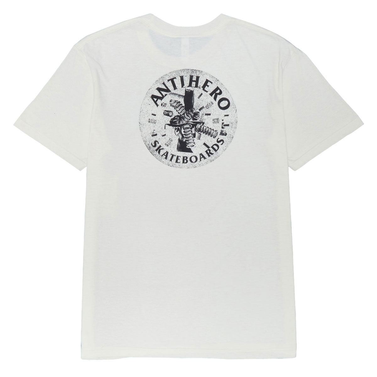 Anti-Hero Engineering T-Shirt - Heather Cream/Black
