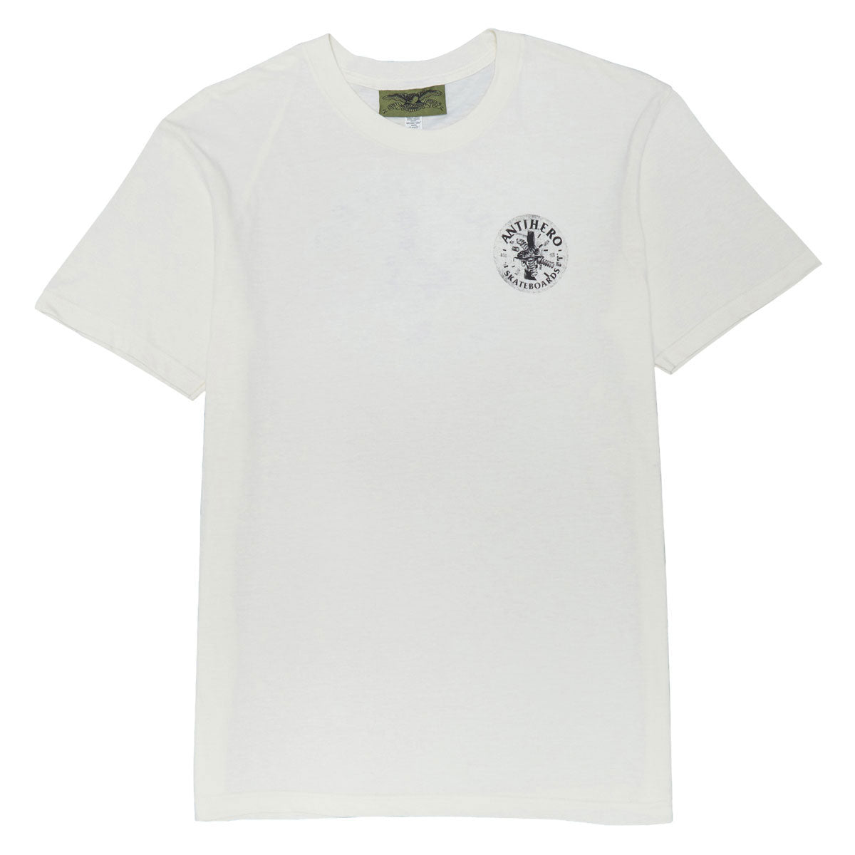 Anti-Hero Engineering T-Shirt - Heather Cream/Black