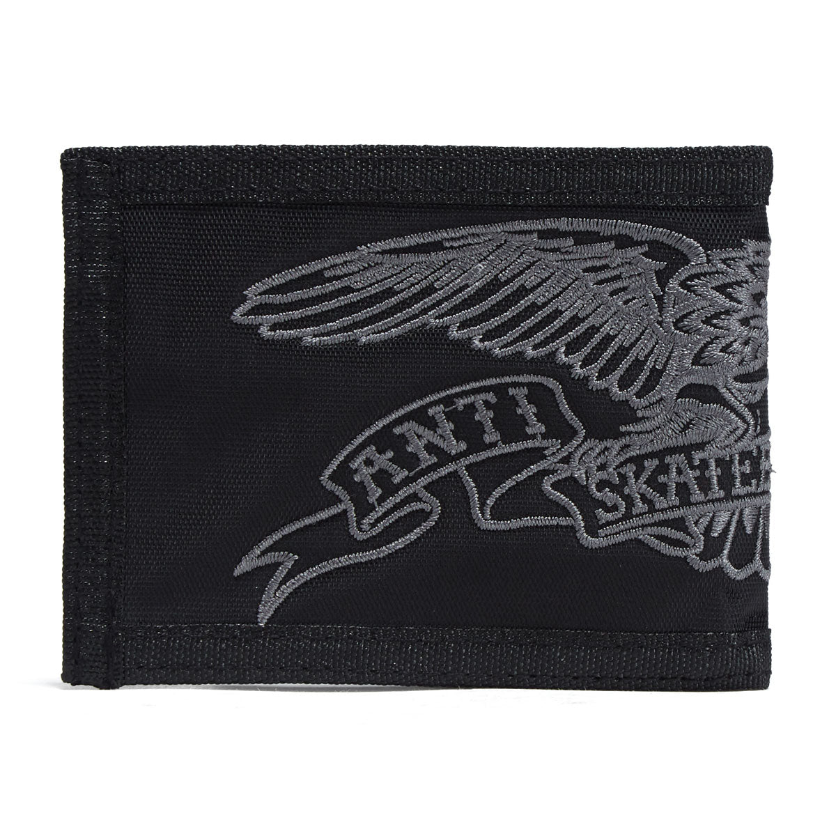 Anti-Hero Basic Eagle Bi-Fold Wallet - Black/Charcoal