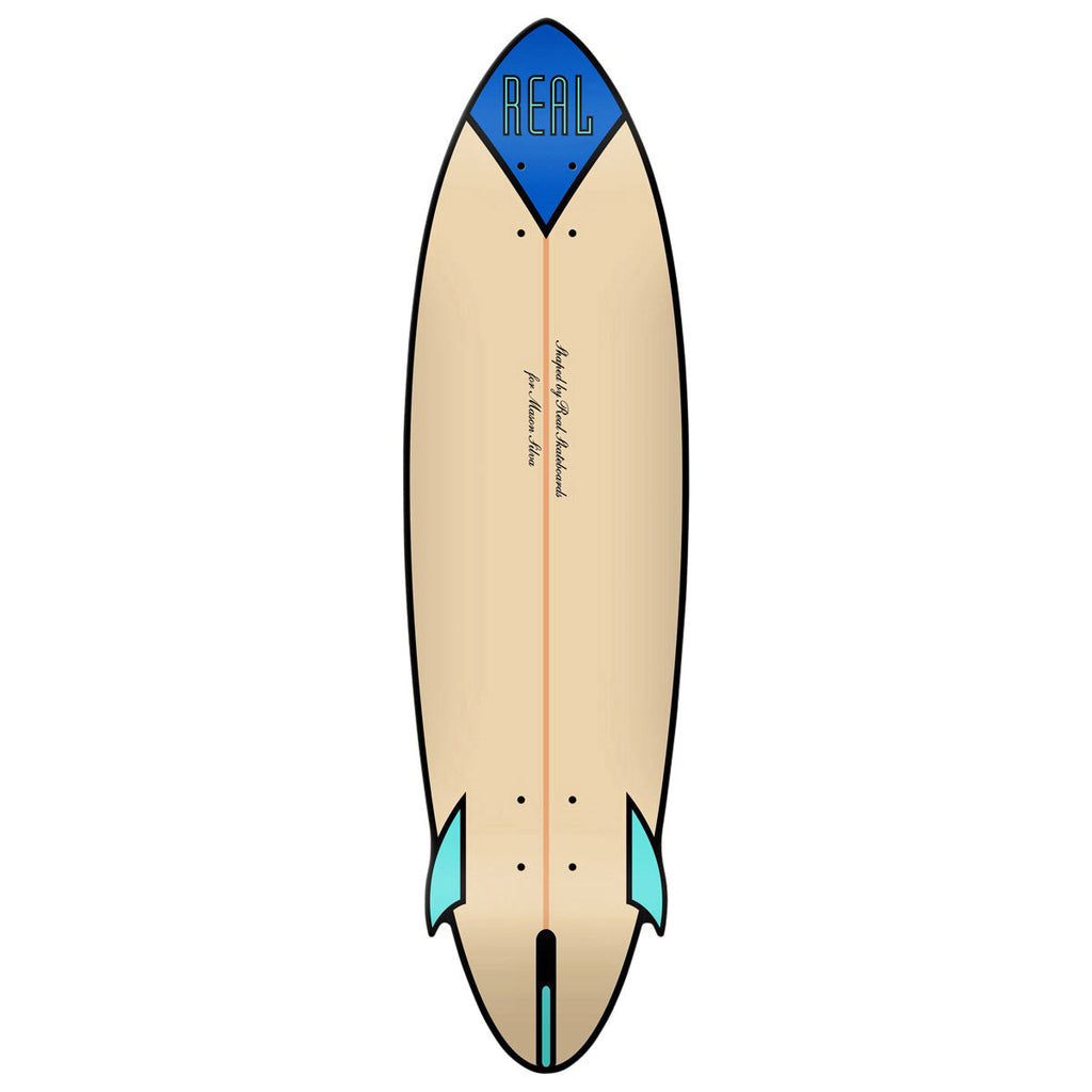 Real Mason Speed Egg Shaped Skateboard Deck - 9.25"