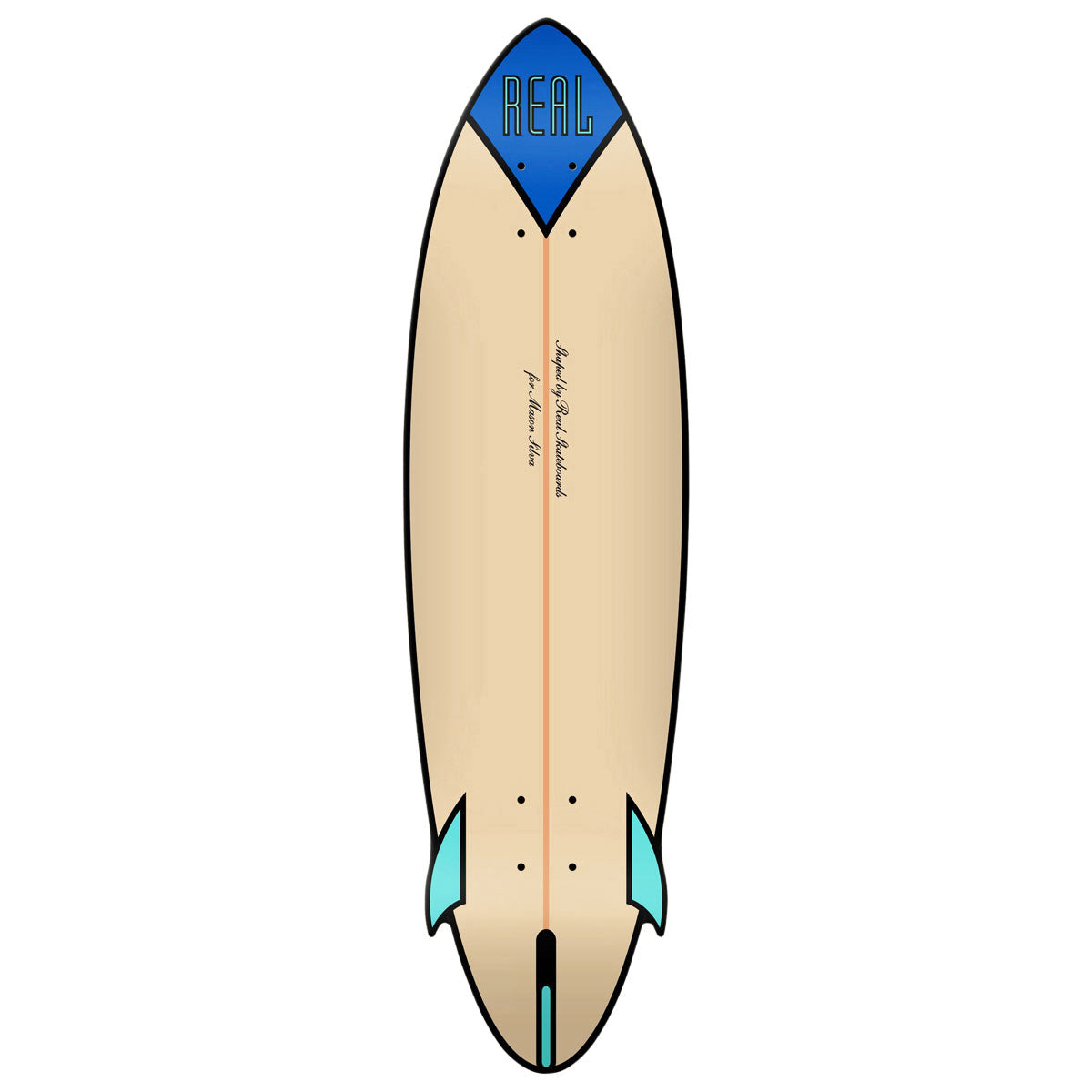 Real Mason Speed Egg Shaped Skateboard Deck - 9.25"