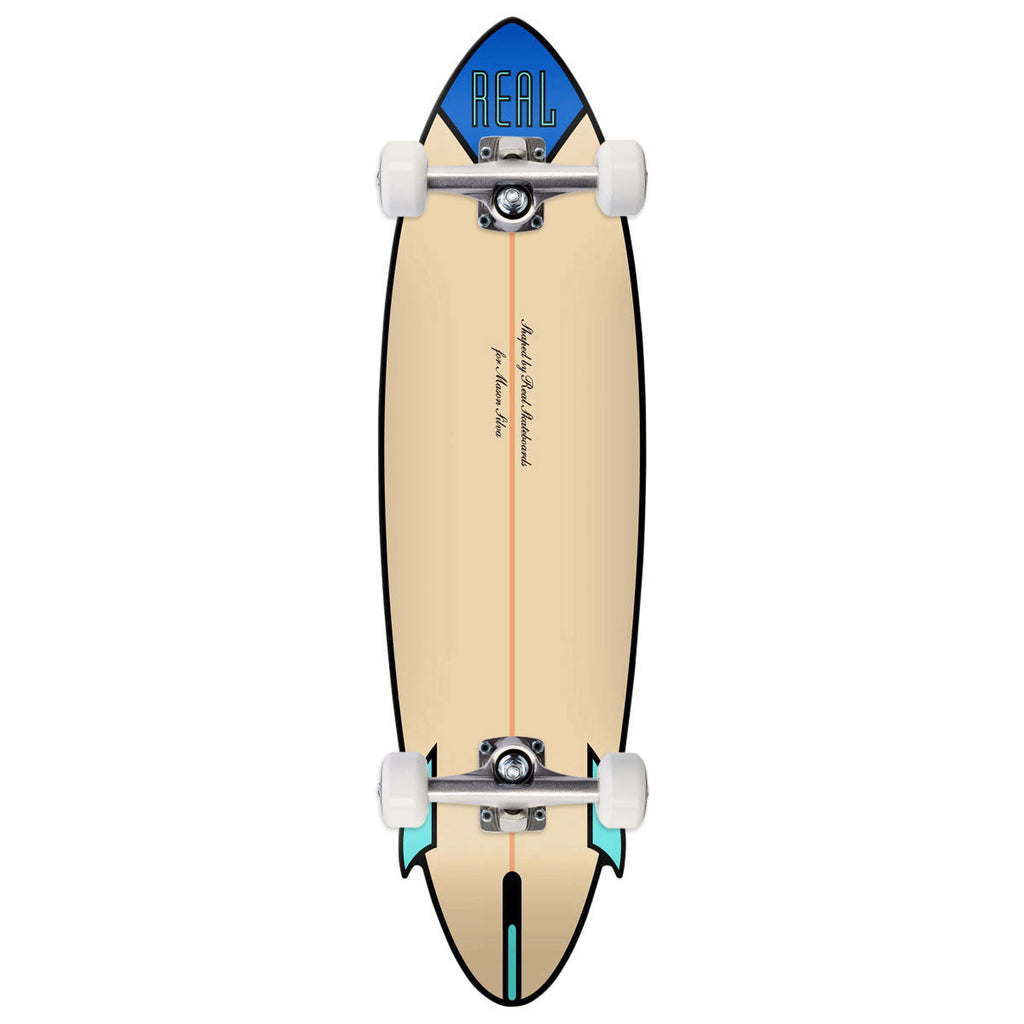 Real Mason Speed Egg Shaped Skateboard Complete - 9.25"