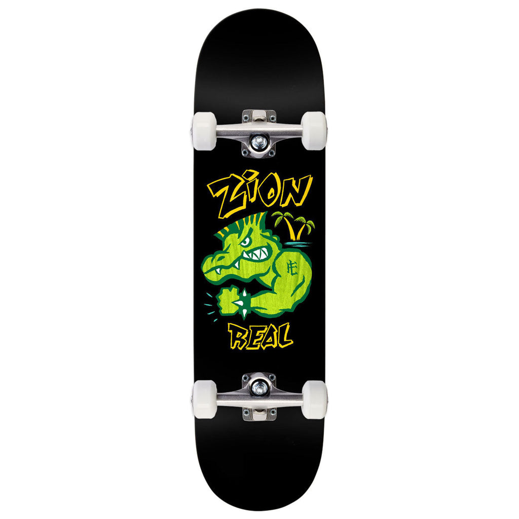 Real Zion Bad Gator Heavyweight Skateboard Complete - 8.50"