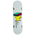Krooked Una Molti Dementional Skateboard Deck - White - 8.28"