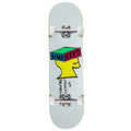 Krooked Una Molti Dementional Skateboard Complete - White - 8.28"
