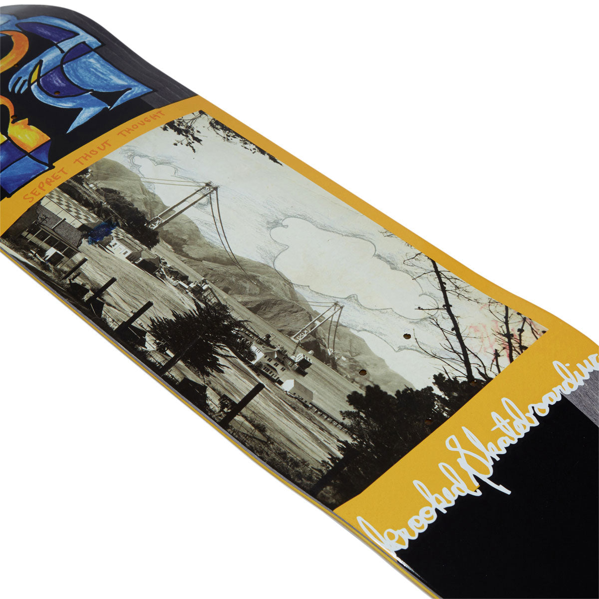 Krooked Cernicky Bridge Skateboard Deck - 8.50"